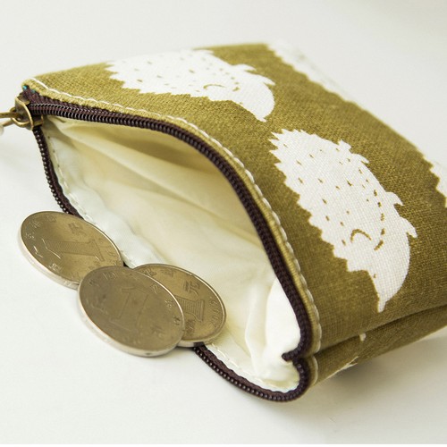 Women Lady Small Canvas Purse Zip Wallet Coin Case Bag Handbag Key Holder Wallet - Picture 4 of 14