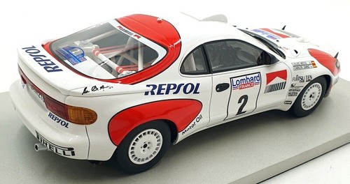 Top Marques scala 1/18 TOP34B - Toyota Celica Turbo RAC Vincitore 1992 - Foto 2 di 5