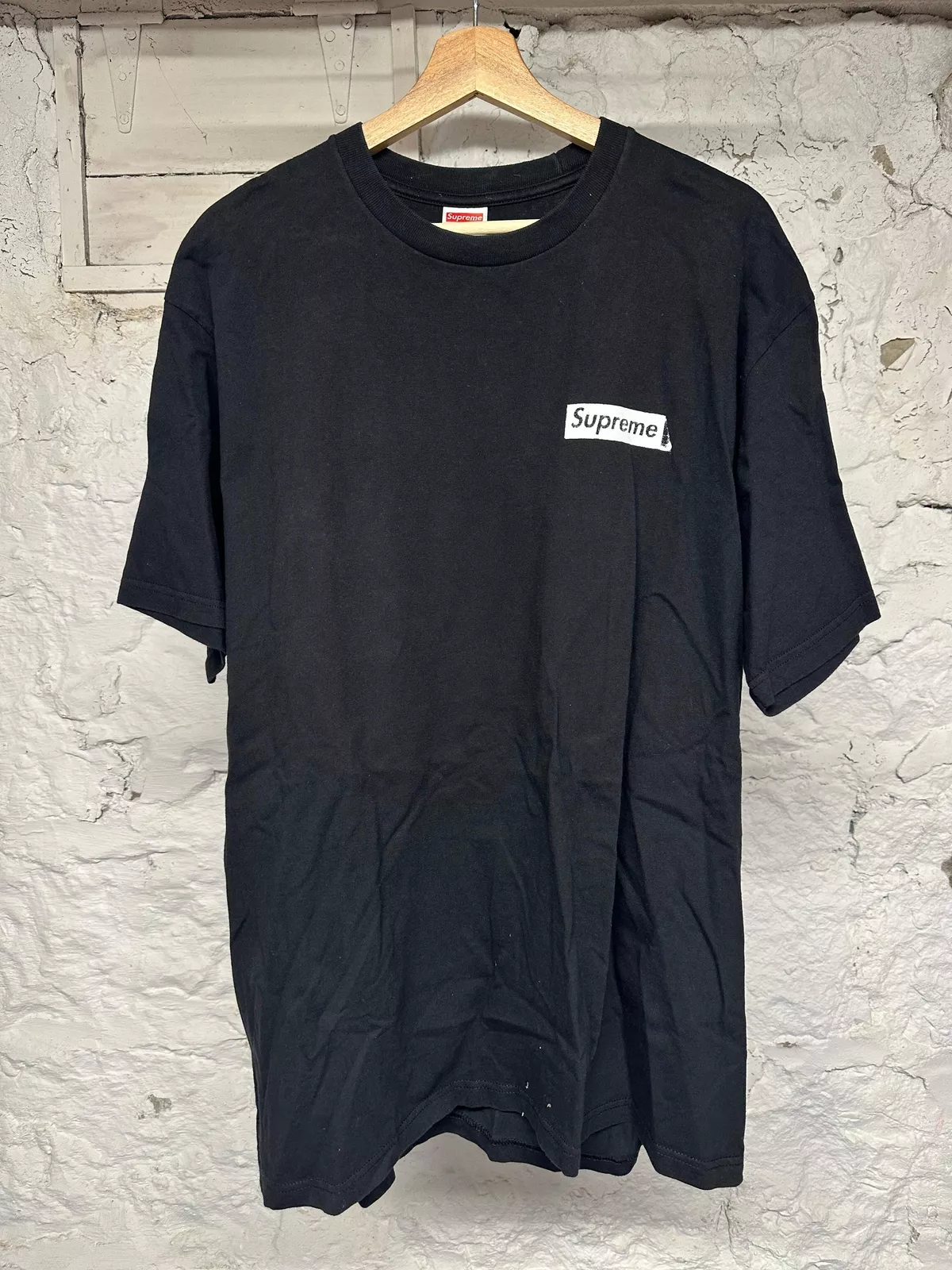 T shirt noir Supreme Parfois Toi taille XL