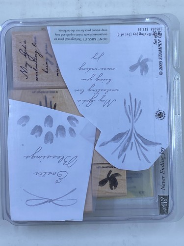 Stamping Up Rubber Wood Stamp Sets YOU PICK List #3 Complete Crafts Scrapbooking - Picture 560 of 896