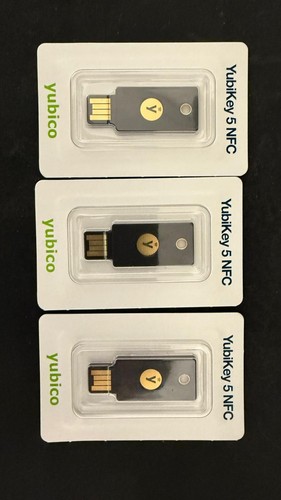 Yubico YubiKey 5 NFC Two Factor Authentication USB and NFC Security Key - Bild 2 von 5
