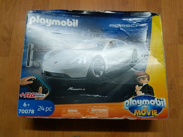 PLAYMOBIL 70078 The Movie Rex Dasher's Porsche Mission E for sale online | eBay
