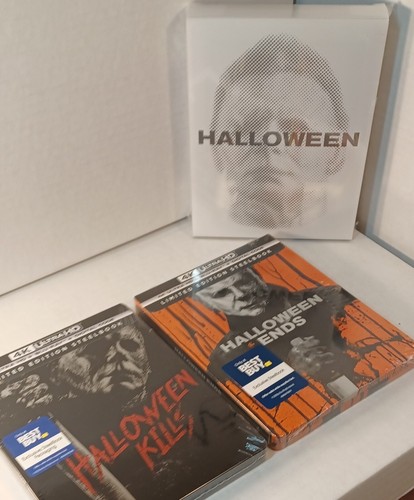 Halloween (2018, EURO IMPORT) + Kills + Ends 4K Steelbooks (U.S)NEW-Box Shipping - Picture 2 of 9