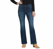 Laurie Felt Classic Denim Boot-Cut Jeans