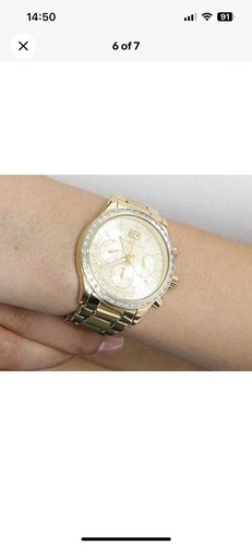 MICHAEL KORS MK6187 Yellow Gold Tone Women's Watch - Picture 8 of 16
