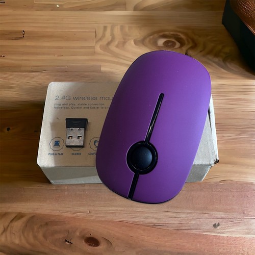 Wireless Optical Mouse Silent Click 2.4Ghz Cordless Mouse for Laptop Computer - Picture 14 of 43