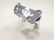 Chrome 4.5" Pullback Handlebar Riser 1" Top Clamp For Harley Sportster Softail