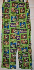TMNT Teenage Mutant Ninja Turtles Sleep Lounge Pajama Pants Boys 10 / 12 NWT