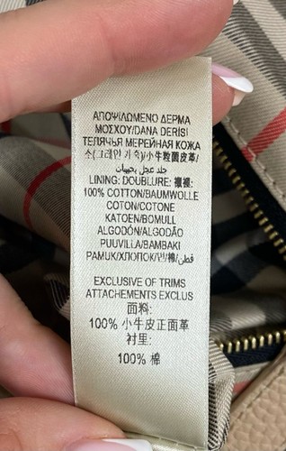 Burberry Beige Leder Umhängetasche Pony-Stil Kalbsleder - Bild 10 von 14