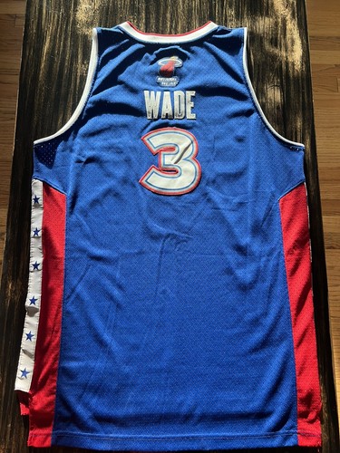 NBA JERSEY 2005 ALL STAR GAME DWYANE WADE MIAMI HEAT REEBOK SWINGMAN Men Medium - Picture 7 of 9