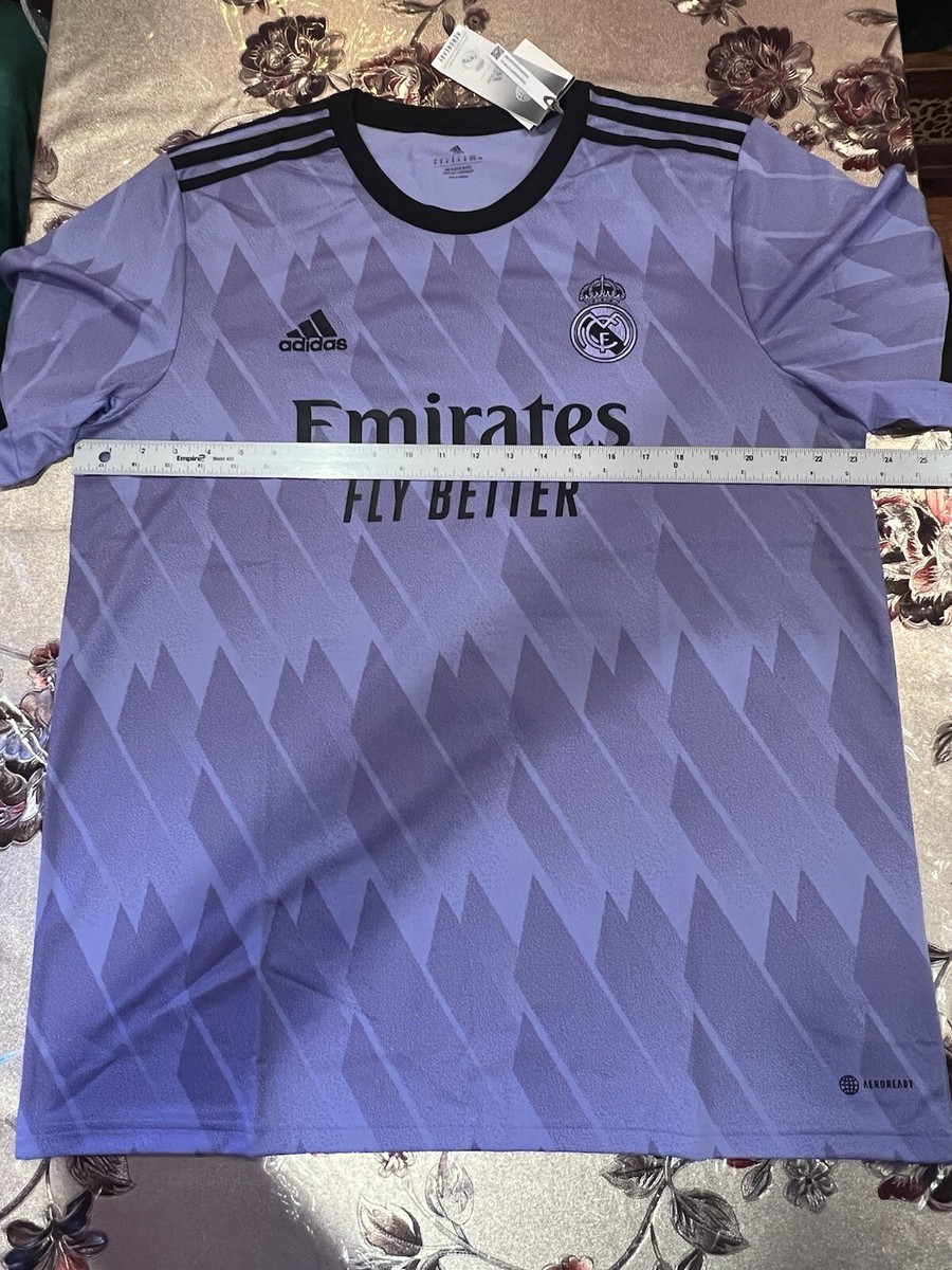 Brand New Official adidas Real Madrid 22/23 Away Jersey (H18489