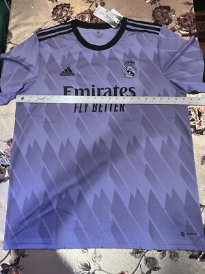 Brand New Official adidas Real Madrid 22/23 Away Jersey (H18489