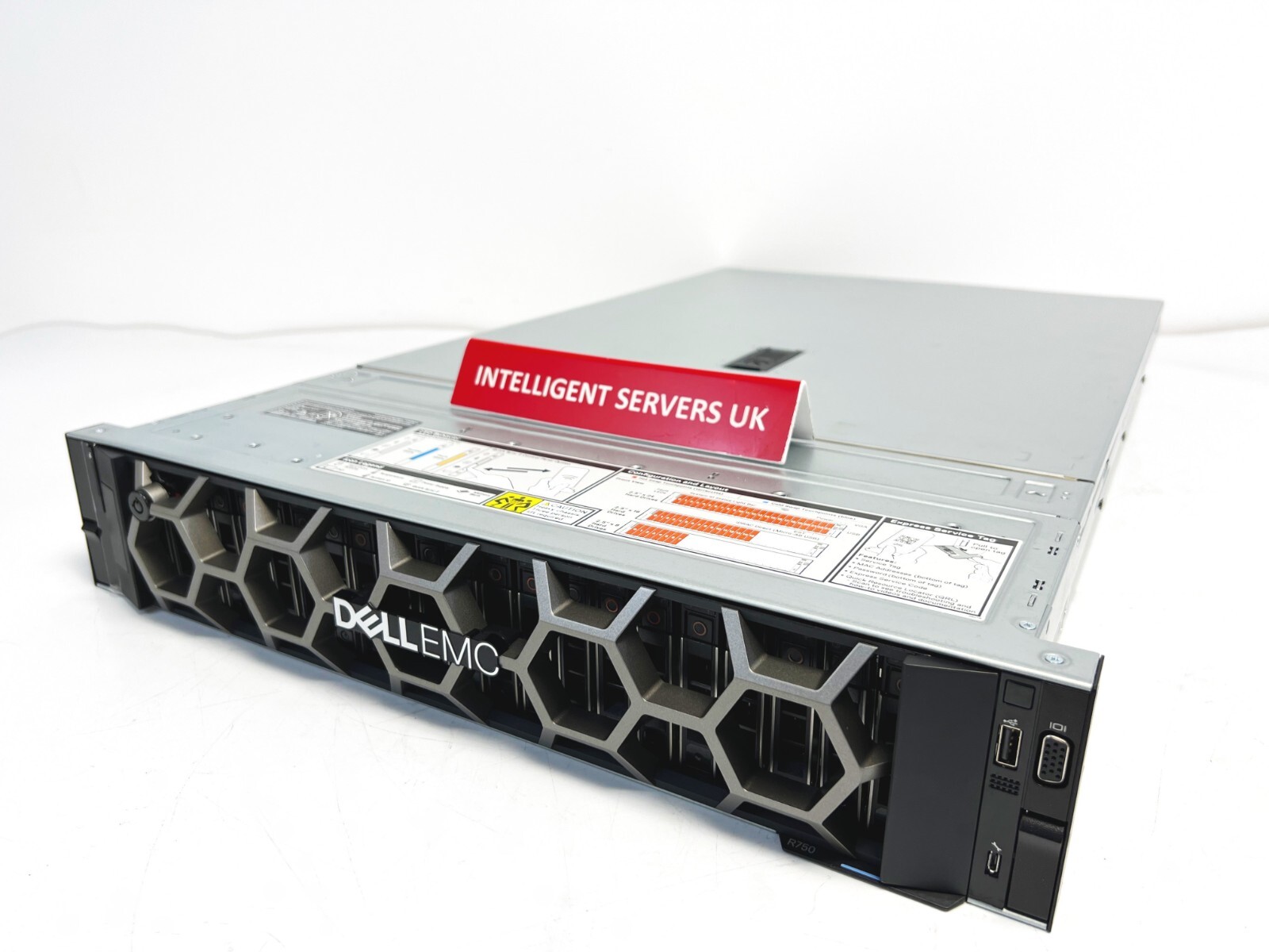Dell PowerEdge R750 Server NVMe 2x 4309Y 128GB 16x 1.2TB SAS 8x 3.2TB SSD Rack - Picture 2 of 5