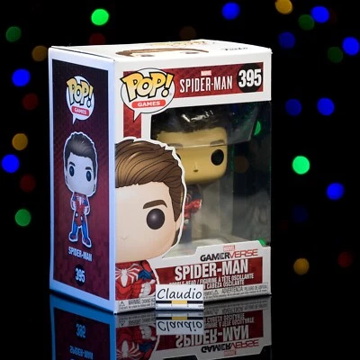 ⭐ Funko POP! Games 395 Spider-Man Sin Máscara Marvel Gamerverse - Imagen 1 de 4
