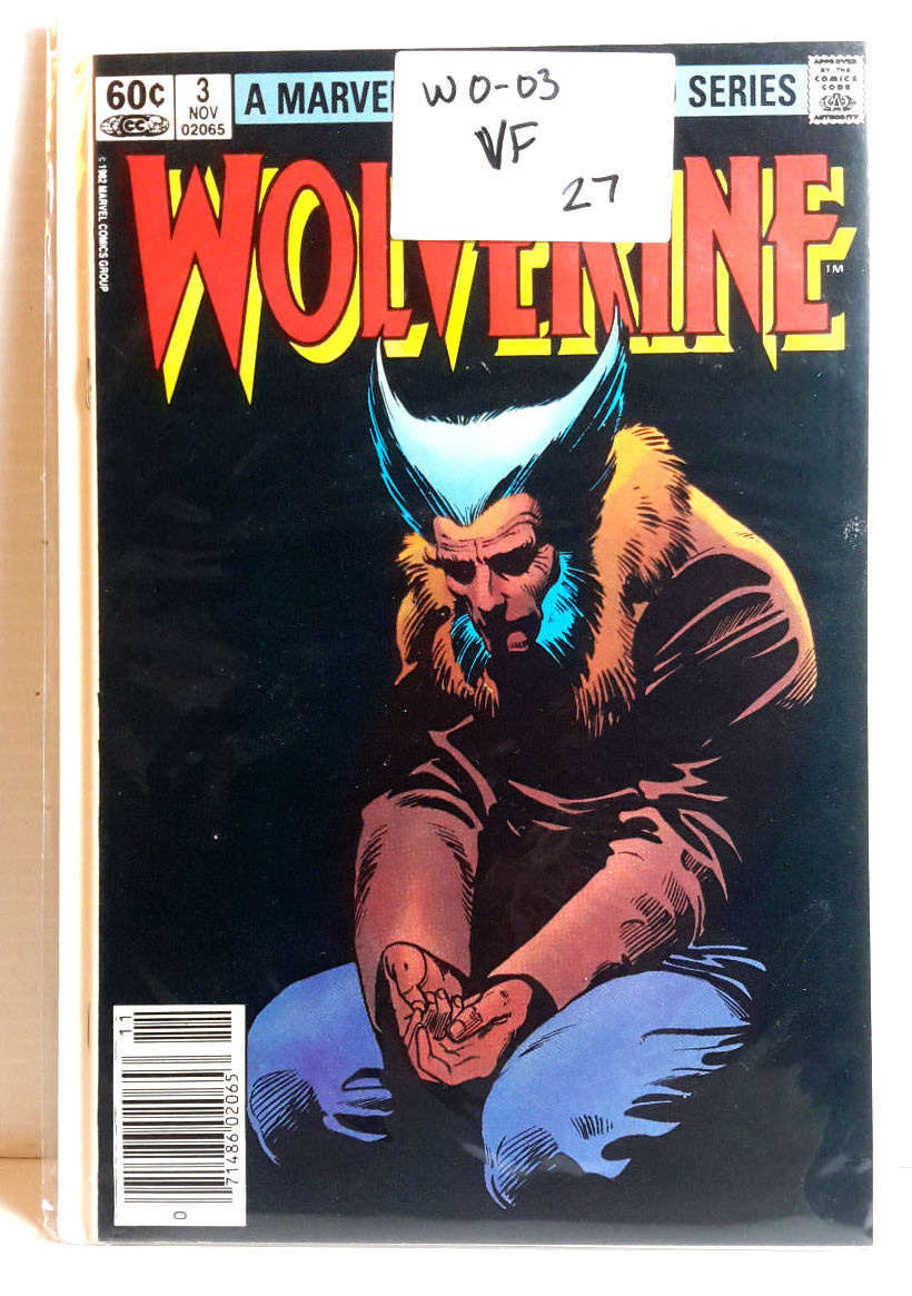 3 WOLVERINE 1980s Marvel Comic Book- Very Fine (WO-03) | eBay