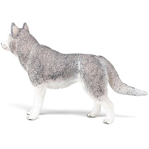 Figura Husky Siberiano - Perro - Mascota - Pintado a Mano - Coleccionable - Papo 54035 - Imagen 6 de 7