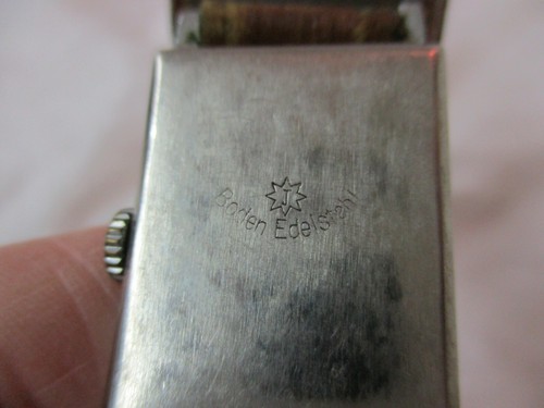 Vintage Junghans slim Watch 97/1 Runs Boden Edelstahl - Picture 3 of 5