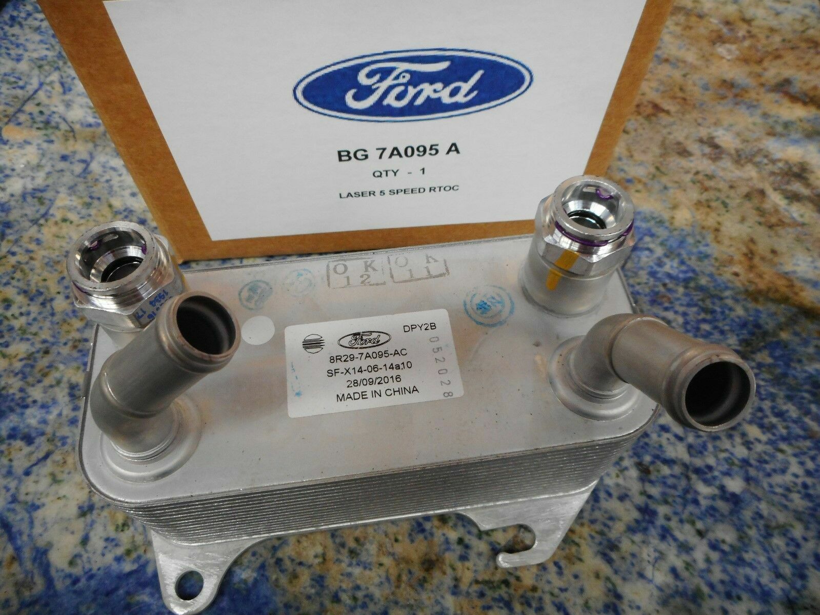 GENUINE FORD FALCON BF FG XR6 TURBO 4 + 5 SPEED TRANSMISSION OIL COOLER. eBay GENUINE FORD FALCON BF FG XR6 TURBO 4 + 5 SPEED TRANSMISSION OIL COOLER. eBay