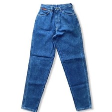 Wrangler Vintage High Waist Mom Jeans U.S.A Made Denim NWT DEADSTOCK Size 7