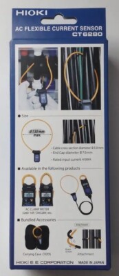 HIOKI AC FLEXIBLE CURRENT SENSOR CT6280 | eBay