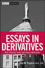 Essays in Derivatives: Risk-transfer Tools and Topics Made Easy by Don M. Chance (Hardback, 2008)
