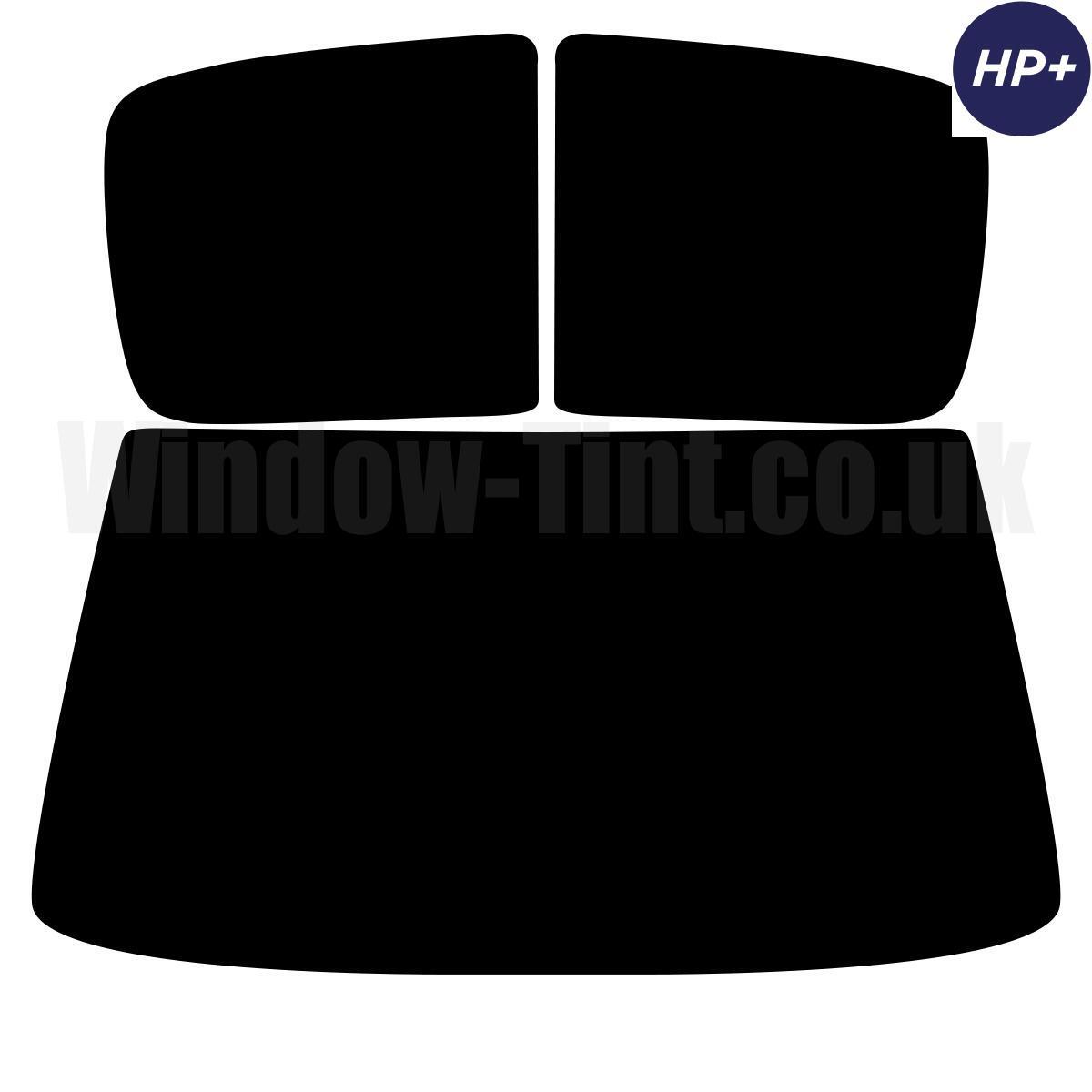 For Peugeot 205 3-door 83-99 Carbon Pre Cut Window Tint 20% Dark 2