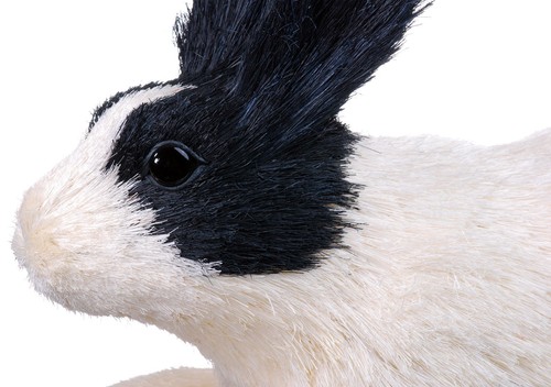 Hase Figur handgefertigt Jute Natur Gras Stroh Bauernhof Tier 398i - Bild 5 von 8