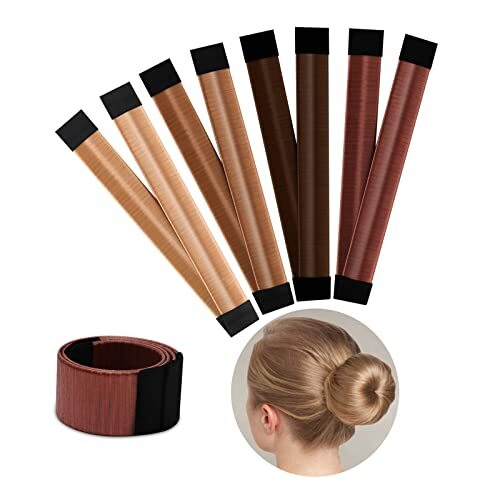 4 Piece Hair Bun Maker for Women DIY Girls French Hair Bun Snap Roll Bun Tool | eBay 4 Piece Hair Bun Maker for Women DIY Girls French Hair Bun Snap Roll Bun Tool | eBay