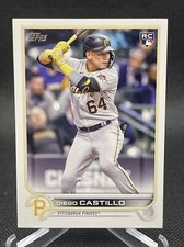 2022 Topps Update Series #US85 Diego Castillo Pittsburgh Pirates ROOKIE CARD RC