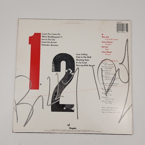 Billy Idol - Self Titled Debut - 1983 US 1st Press Album EX 41377 - Picture 3 of 24