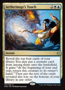Aethermage's Touch x4 - Commander Anthology - NM-Mint, English - Commander Antho