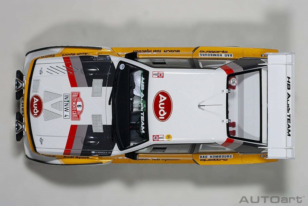 AUTOart 1/18 Audi Sport Quattro S1 WRC '86 #6 Monte Carlo