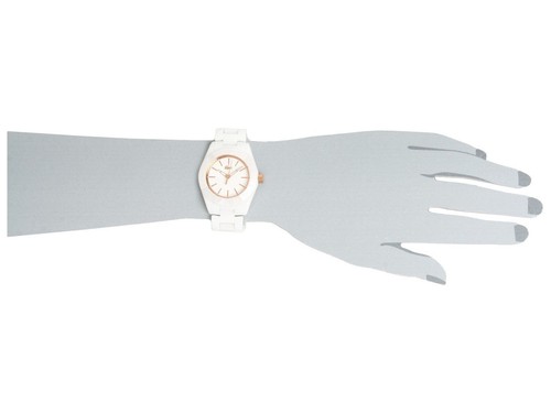 Reloj Biarritz 2000730 para mujer oro rosa y cerámica blanca nuevo con etiquetas - Imagen 4 de 5