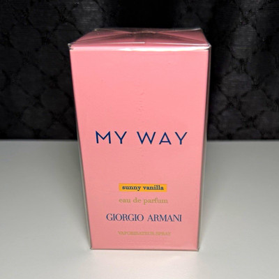 Giorgio Armani My Way Sunny Vanilla Eau de Parfum Spray 50 ml neu