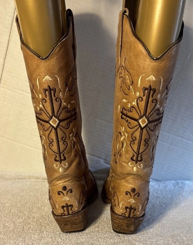 Circle G by Corral Womens Cross Snip Toe Western Boots L5061 size mm 6.5 M - Picture 6 of 15