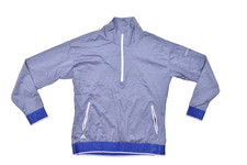 Adidas Golf Women's Large Purple Quarter Zip Lightweight Windbreaker Jacket Mock