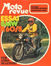 MOTO REVUE 2129 BMW Série 5 R60 /5 R60/5 ; HONDA Novio 1973