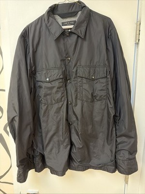 RAG & BONE Heath Shirt Jacket Nylon Black - Size L - New With Tags Never Worn