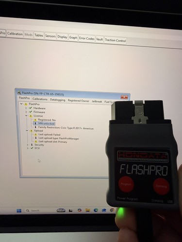 UNLOCKED FLASH-PRO MINI 2017-2021 HONDA CIVIC TYPE R FK8 & 2023 TYPE R FL5 ctr