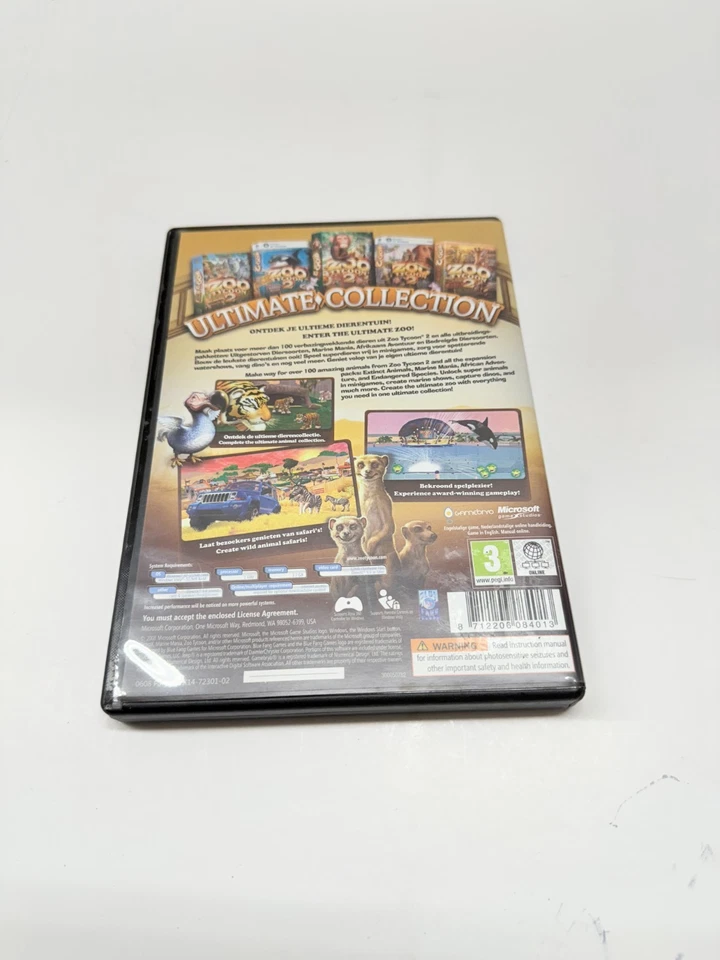 Zoo Tycoon 2: Ultimate Collection (Windows PC 2008) 3 discos Foto 3 de 4