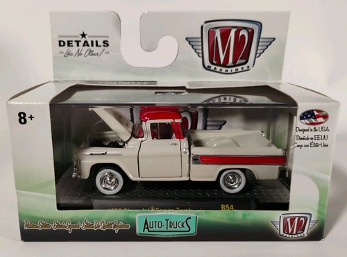 M2 Machines Auto-Trucks 1:64 1958 Chevrolet Cameo Truck R54 19-04 - Bild 1 von 10