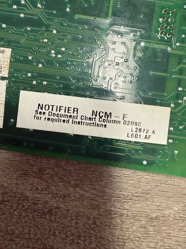 HONEYWELL NCM-FPCA Rev B / NCMFPCA Notifier Fiber Network Communication Module - Picture 4 of 5