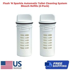 Flush 'N Sparkle Automatic Toilet Cleaning System Bleach Refills (2-Pack)