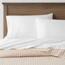 King Washed Cotton Sateen Quilt Khaki - Threshold