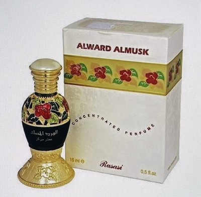 New Rasasi Al Ward Al Musk Concentrated Perfume 15 ml