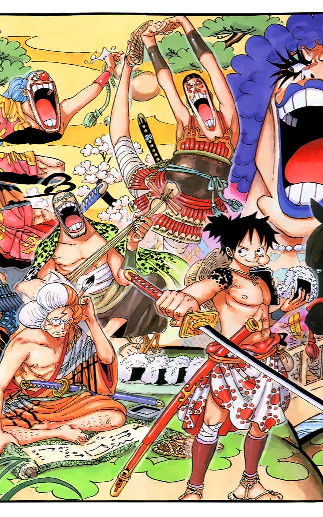 One Piece - Chapter 547 Shonen Jump Color Walk 11x17