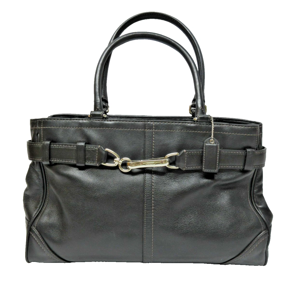 Coach Hampton Satchel/Top Handle Bag Black Bags & Handbags for