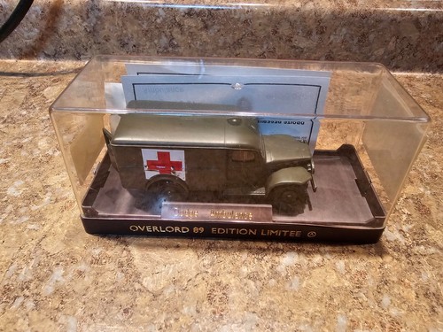 SOLIDO OVERLORD 89 LTD ED VINTAGE FRANCESE PRESSOFUSO 1:50 NUOVO CON SCATOLA ~ DODGE AMBULANCE - Foto 2 di 14