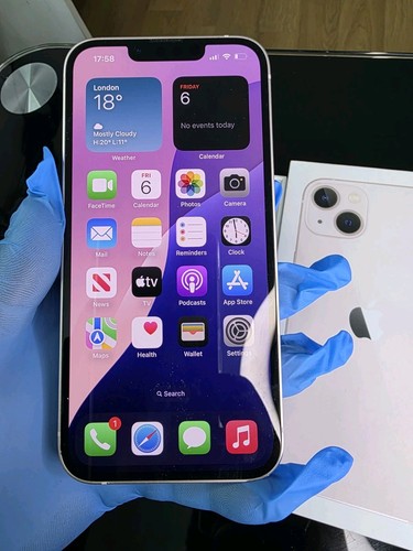 🔥Apple iPhone 13 - 128 Go - Rose (Désimlocké) - GRADE A++🔥92% Boîte batterie et câble - Photo 13 sur 21