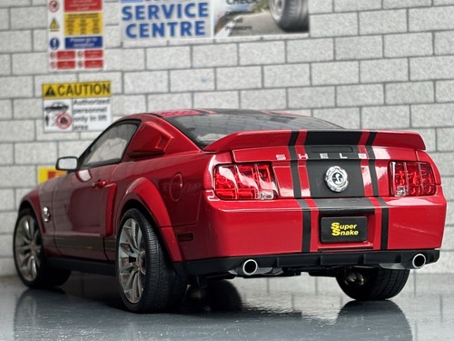 1:18 *RARO* SHELBY COLECCIONABLES SHELBY MUSTANG GT500 Super Snake (Rojo) Modelo de Coche - Imagen 3 de 8